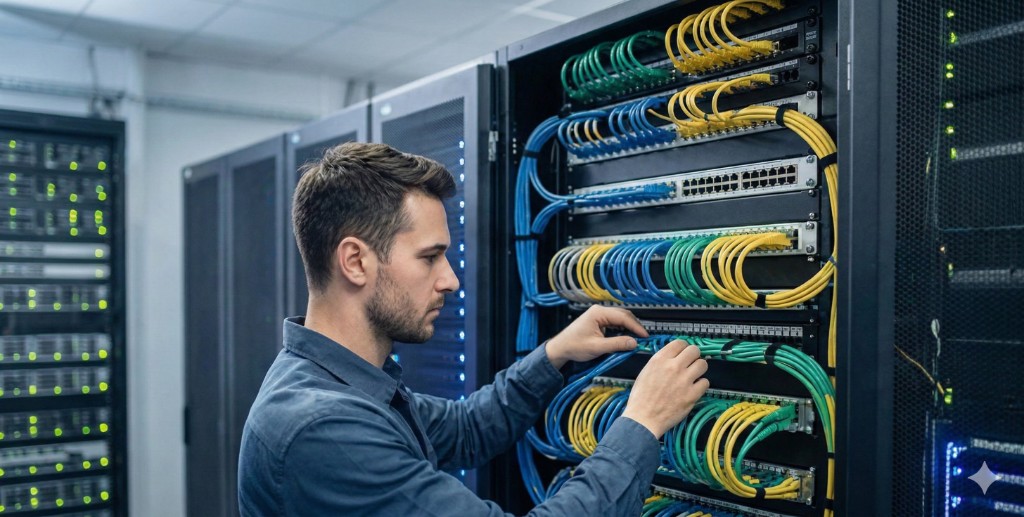 Infraestrutura e Redes - Data center e cabeamento ATA SYSTEM